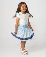 Load image into Gallery viewer, PRE ORDER - NEW SS24 Caramelo Girls Beach Hut Skirt Set SKY BLUE 0122124