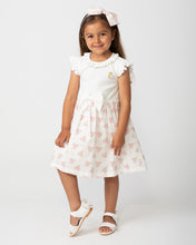 Load image into Gallery viewer, NEW SS24 Caramelo Girls Garden Dress IVORY 032178