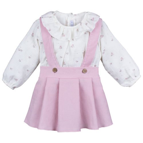 NEW AW24 Calamaro Pink Braces Dress 11013