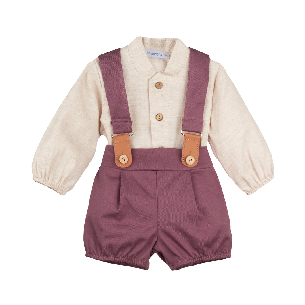 NEW AW24 Calamaro Boys Braces Outfit 11079