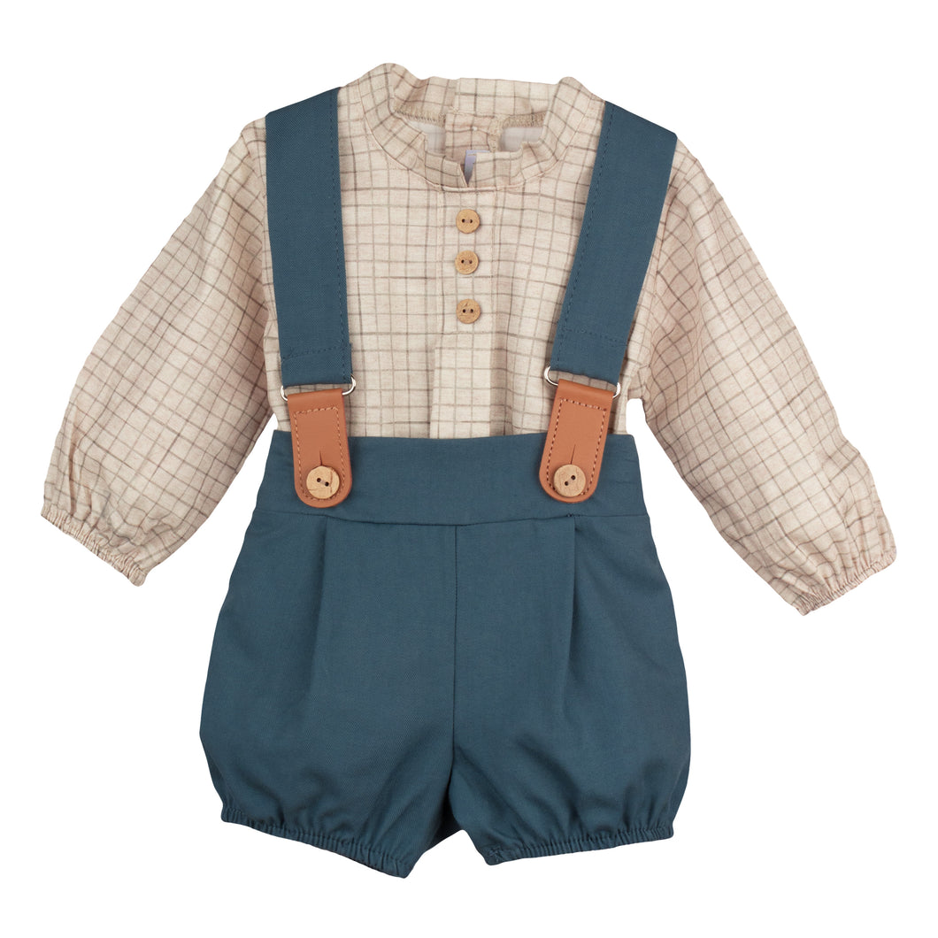 NEW AW24 Calamaro Boys Braces Outfit 11081