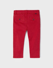 Load image into Gallery viewer, NEW AW23 Mayoral Boys Chino Trousers Red/47 521