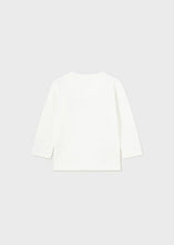 Load image into Gallery viewer, NEW AW23 Mayoral Boys Long Sleeve T-Shirt 108 Cream/16
