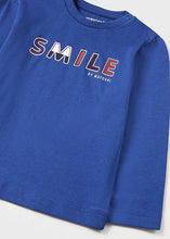 Load image into Gallery viewer, NEW AW23 Mayoral Boys Long Sleeve T-Shirt 108 Blue/18