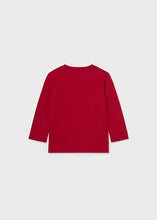 Load image into Gallery viewer, NEW AW23 Mayoral Boys Long Sleeve T-Shirt 108 Red/21