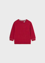 Load image into Gallery viewer, NEW AW23 Mayoral Boys Cotton Jumper 309 Red/32