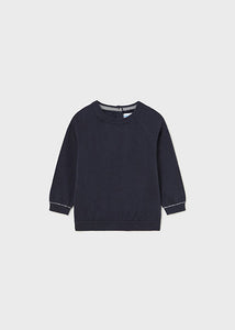 NEW AW23 Mayoral Boys Cotton Jumper 309 Navy/33