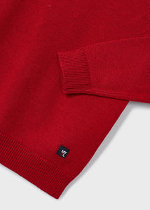 NEW AW23 Mayoral Boys Cotton Jumper 311 Red/66