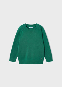 NEW AW23 Mayoral Boys Cotton Jumper 311 Forest Green/67