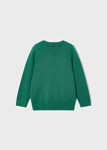 NEW AW23 Mayoral Boys Cotton Jumper 311 Forest Green/67