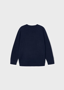 NEW AW23 Mayoral Boys Cotton Jumper 311 Navy/71