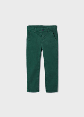 NEW AW23 Mayoral Boys Chinos 513 Dark Mint/94