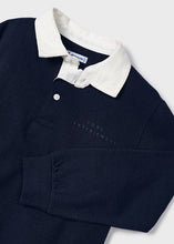 Load image into Gallery viewer, NEW AW23 Mayoral Boys Polo Shirt 4101 Navy/48
