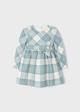 Load image into Gallery viewer, NEW AW23 Mayoral Girls Plaid Dress 4910 Blue/37