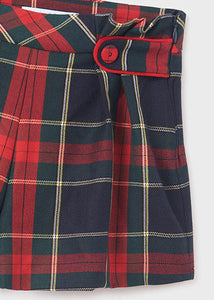 NEW AW23 Abel & Lula Tartan Shorts and Blouse Outfit 5762/5661