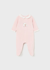 NEW AW24 Mayoral Girls 2 Pack Babygrow Set 2777 Blush Pink/85