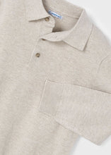 Load image into Gallery viewer, NEW AW24 Mayoral Boys Knit Polo Shirt 4102 Camel 67