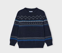 Load image into Gallery viewer, NEW AW24 Mayoral Boys Jumper 4344 blue/black 15