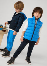 Load image into Gallery viewer, NEW AW24 Mayoral Boys 3 piece outfit with bodywarmer 4606 blue/54