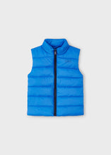 Load image into Gallery viewer, NEW AW24 Mayoral Boys 3 piece outfit with bodywarmer 4606 blue/54