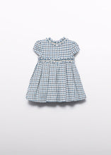 Load image into Gallery viewer, NEW AW24 Abel and Lula Blue Houndstooth Dress 5503