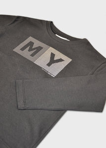 NEW AW25 Mayoral Boys Long Sleeve T shirt 173 Black 78