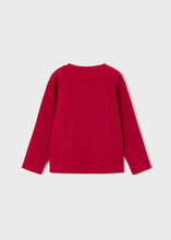 Load image into Gallery viewer, NEW AW25 Mayoral Boys Long Sleeve T shirt 173 Red 85