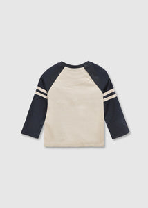 PRE ORDER - NEW AW25 Mayoral Boys Teddy Bear T shirt 2059 Night 87