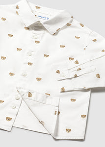 PRE ORDER - NEW AW25 Mayoral Boys Teddy Bear Shirt 2107 87