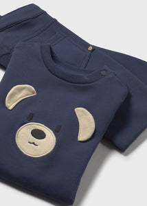 PRE ORDER - NEW AW25 Mayoral Boys Teddy Tracksuit 2597 Blue 57