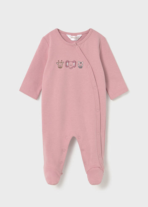 NEW AW25 Mayoral Baby Girls Animal Babygrow 2703 Pink