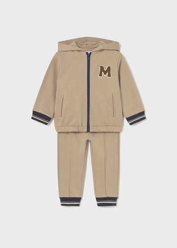 PRE ORDER - NEW AW25 Mayoral Boys Tracksuit 2839 Beige 68
