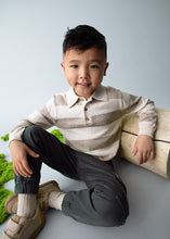 Load image into Gallery viewer, PRE ORDER - NEW AW25 Mayoral Boys Knitted Polo Top 4122 Mole 24