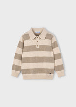 Load image into Gallery viewer, PRE ORDER - NEW AW25 Mayoral Boys Knitted Polo Top 4122 Mole 24