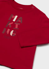 Load image into Gallery viewer, NEW AW26 Mayoral Boys T Shirt 108 RED/19