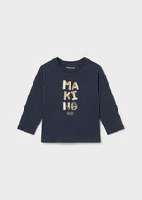 Load image into Gallery viewer, PRE ORDER - NEW AW26 Mayoral Boys T Shirt 108 NAVY/20