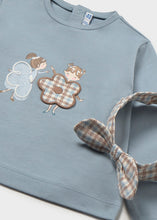 Load image into Gallery viewer, NEW AW26 Mayoral Girls Leggings Set with Headband 2003/2779 DUSKY BLUE/89/63