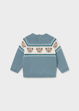 Load image into Gallery viewer, NEW AW26 Mayoral Boys Teddy Bear Jumper 2375 BLUE/59