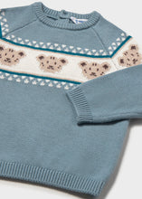 Load image into Gallery viewer, NEW AW26 Mayoral Boys Teddy Bear Jumper 2375 BLUE/59