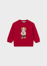 Load image into Gallery viewer, NEW AW26 Mayoral Boys Dog Jumper 2377 RED/85