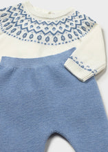 Load image into Gallery viewer, NEW AW26 Mayoral Baby Boys Knitted Outfit 2505 BLUE/68