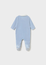 Load image into Gallery viewer, PRE ORDER - NEW AW26 Mayoral Velour Babygrow 2764 BLUE/36