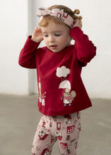 Load image into Gallery viewer, PRE ORDER - NEW AW26 Mayoral Girls Leggings Set with Headband 2780 Red/69