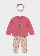 Load image into Gallery viewer, PRE ORDER - NEW AW26 Mayoral Girls Leggings Set with Headband 2780 Pink/70