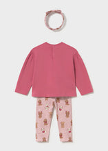 Load image into Gallery viewer, PRE ORDER - NEW AW26 Mayoral Girls Leggings Set with Headband 2780 Pink/70