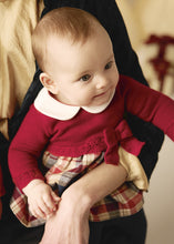 Load image into Gallery viewer, PRE ORDER - NEW AW26 Mayoral Baby Tartan Dress 2801 RED/11