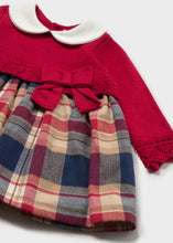 Load image into Gallery viewer, PRE ORDER - NEW AW26 Mayoral Baby Tartan Dress 2801 RED/11