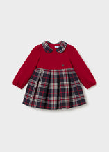 Load image into Gallery viewer, PRE ORDER - NEW AW26 Mayoral Girls Plaid Dress 2945 RED/25