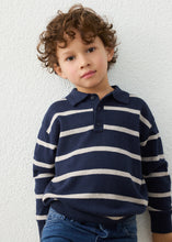 Load image into Gallery viewer, NEW AW26 Mayoral Boys Knitted Polo 4101 NAVY/82