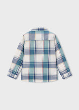 Load image into Gallery viewer, NEW AW26 Mayoral Boys Checked Shirt 4102 BLUE/76